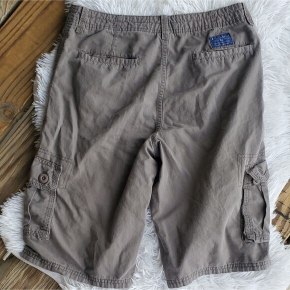Mens Ecko Unltd Gray/Grey Cargo Shorts - Picture 2 of 9